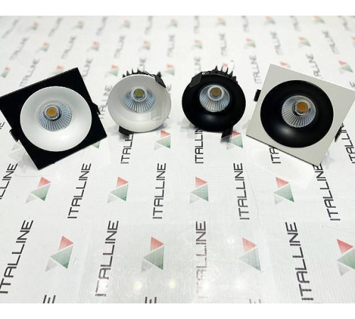 Рамка на 1 светильник Italline IT06-6016 IT06-6016 white FR1