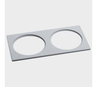 Рамка на 2 светильника Italline IT06-6016 IT06-6016 white FR2