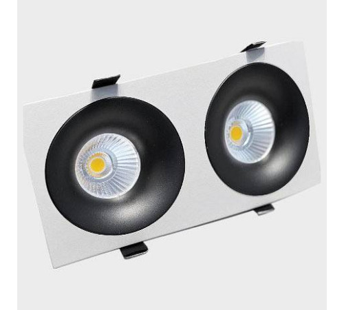 Рамка на 2 светильника Italline IT06-6016 IT06-6016 white FR2