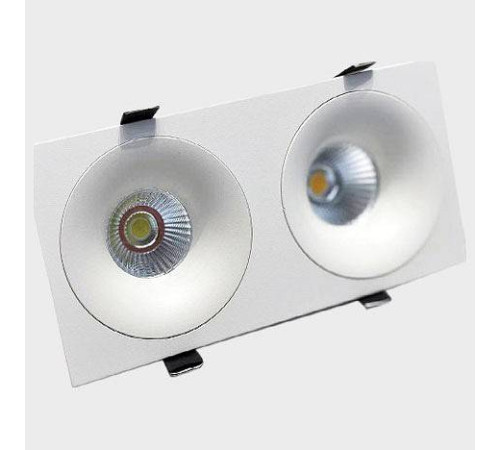 Рамка на 2 светильника Italline IT06-6016 IT06-6016 white FR2