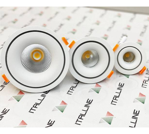 Встраиваемый светильник Italline IT06-6017 белый 3000 K IT06-6017 white 3000K