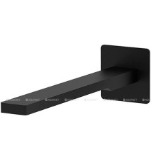 Излив из стены Paffoni ZBOC111NO прямоугольный 197 мм черный матовый