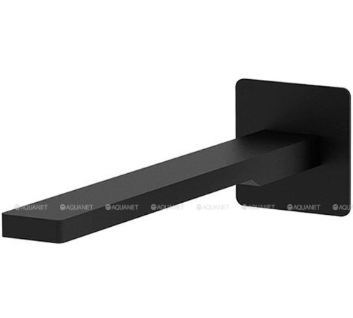 Излив из стены Paffoni ZBOC111NO прямоугольный 197 мм черный матовый