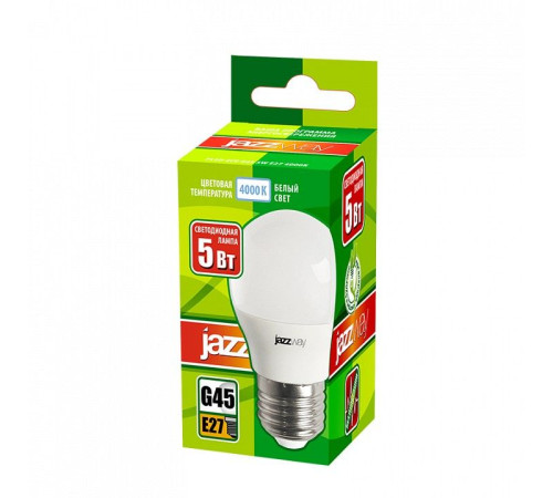 Лампа светодиодная Jazzway PLED-ECO-G45 5w E27 4000K
