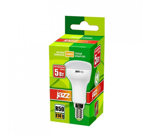 Лампа светодиодная Jazzway PLED-ECO-R50 5w E14 3000K