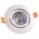 Встраиваемый светильник Jazzway PSP-R 9044 7W 3000K 38° White IP40