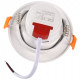 Встраиваемый светильник Jazzway PSP-R 9044 7W 3000K 38° White IP40