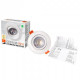 Встраиваемый светильник Jazzway PSP-R 9044 7W 3000K 38° White IP40