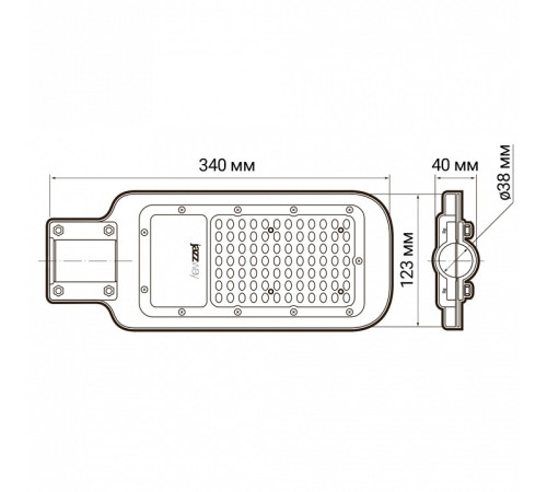 Консольный светильник Jazzway PSL 07 30w 5000K IP65