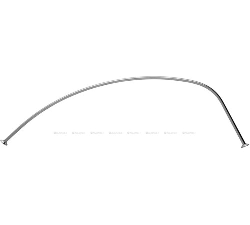 Карниз для ванны Aquanet Jersey дуга 1700x900 мм нержавеющая сталь 00177986