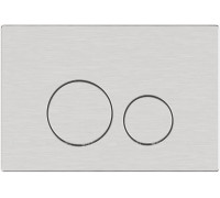 Кнопка смыва пневматическая Allen Brau Priority 4.0 сталь никель браш PVD 9.20007.BN