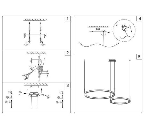 Подвесной светильник Kink Light Тор 08219,33P(3000K)