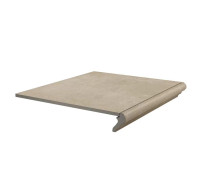 Ступень фронтальная KERAMA MARAZZI Хадду бежевый матовый 40.2x34x0.8 см KM4040G0001NGTF
