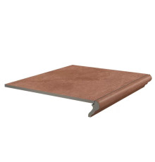 Ступень фронтальная KERAMA MARAZZI Хадду красный матовый 40.2x34x0.8 см KM4040G0021NGTF