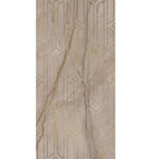 Декор Kerama Marazzi Ифран бежевый светлый глянцевый обрезной 60x119.5x0.9 см KMD3STA071BR