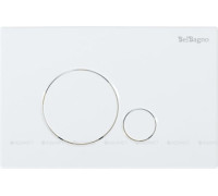Кнопка смыва BelBagno Sfera белый BB014-SR-BIANCO