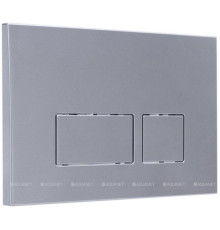 Кнопка смыва Logan Space двойная матовый хром 297682