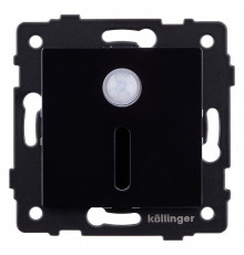 Заглушка для поста с подсветкой, без рамки Kollinger  REA-045BK