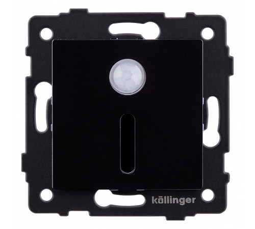 Заглушка для поста с подсветкой, без рамки Kollinger REA-045BK
