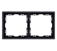 Рамка на 2 поста Kollinger Eclipse EC2BK