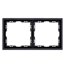 Рамка на 2 поста Kollinger Eclipse EC2BK