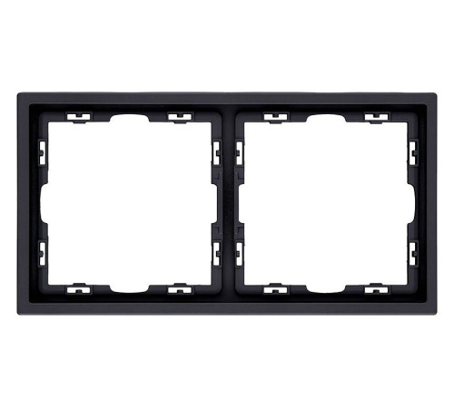 Рамка на 2 поста Kollinger Eclipse EC2BK