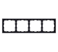 Рамка на 4 поста Kollinger Eclipse EC4BK