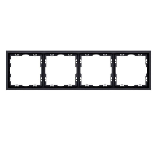 Рамка на 4 поста Kollinger Eclipse EC4BK