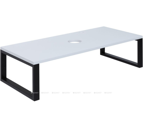 Комплект кронштейнов Aquanet Магнум 450х230х40 мм 2 шт. черный матовый 00320677