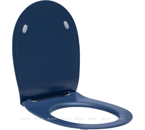 Сиденье для унитаза Allen Brau Fantasy Smartfix Soft-Close дюропласт индиго 4.11005.ID