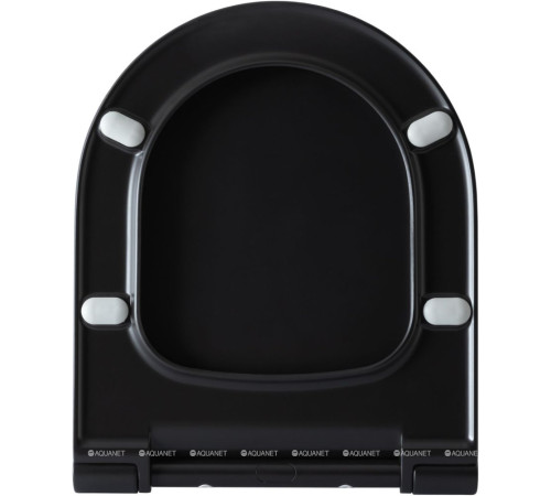 Сиденье для унитаза Allen Brau Priority Smartfix Soft-Close черный матовый 4.31004.31