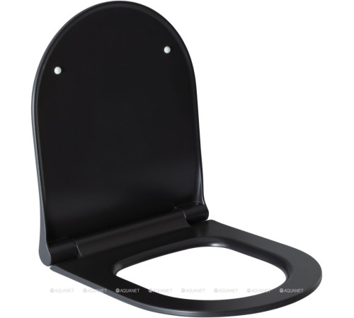Сиденье для унитаза Allen Brau Priority Smartfix Soft-Close черный матовый 4.31004.31