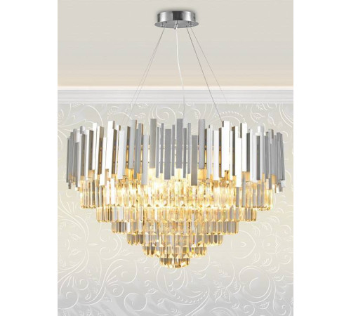 Подвесной светильник Natali Kovaltseva VERTIGO 81440/12C SILVER