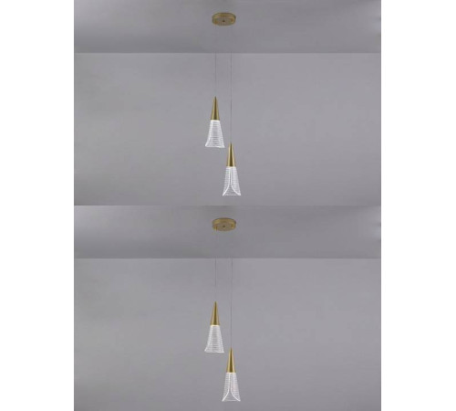 Подвесной светильник Natali Kovaltseva Triangle LED LAMPS 81117/2C
