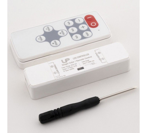 Контроллер-регулятор цвета RGBW с пультом ДУ LEDS POWER N10-S Nano RF 003771
