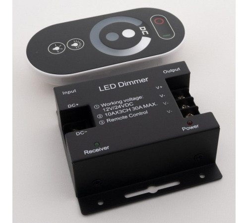 Контроллер-диммер с пультом ДУ LEDS POWER T3 RF 003931
