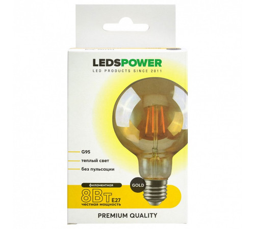 Лампа светодиодная LEDS POWER G95 007151