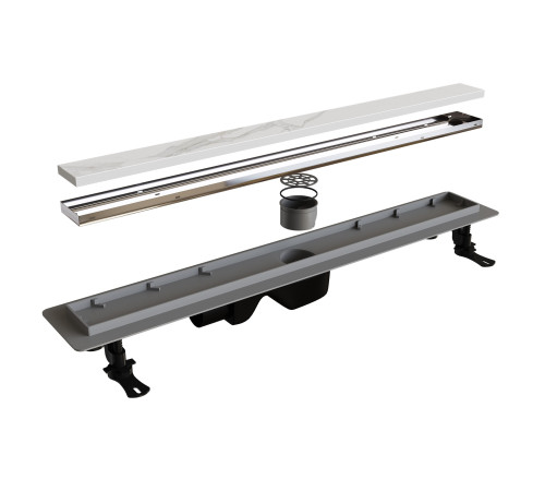 Душевой лоток RGW Drain Leo-21 400 мм 60212140-01