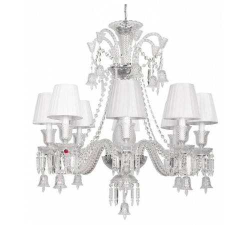 Подвесная люстра Loft It Zenith 8 ламп белая 10210/8 White