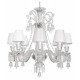 Подвесная люстра Loft It Zenith 8 ламп белая 10210/8 White