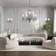 Подвесная люстра Loft It Zenith 8 ламп белая 10210/8 White