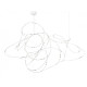 Подвесная люстра Loft it Flock of Light 10309/21 CR