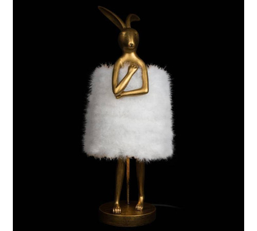 Настольная лампа декоративная Loft it Lapine 10315/B White fluff