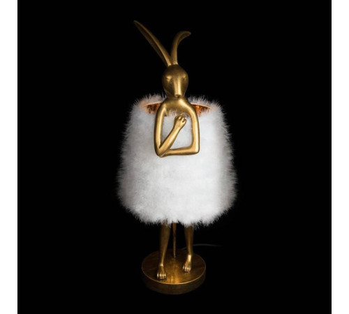 Настольная лампа декоративная Loft it Lapine 10315/B White fluff