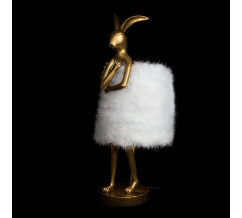 Настольная лампа декоративная Loft it Lapine 10315/B White fluff