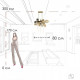 Подвесная люстра Loft it Britannica 10401/800L