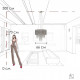 Подвесной светильник Loft it Opera 10406/660