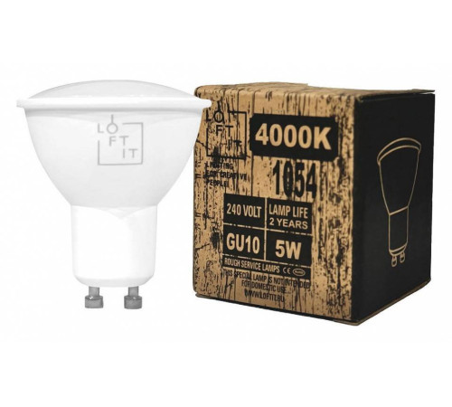 Лампа светодиодная Loft it Bulb GU10 5Вт 4000K GU1054LED