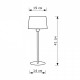 Настольная лампа декоративная Lighthall Bella LH012019