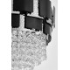 Подвесная люстра LUMINA DECO MOLINA LDP 7045-600 BK+CHR